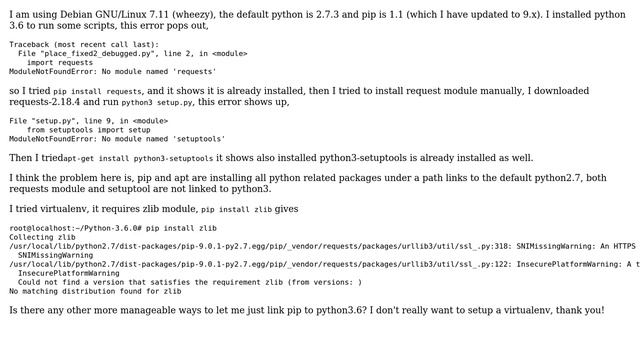 Unix & Linux: How to link pip to python3? смотреть онлайн