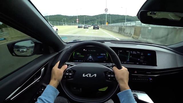 2023 KIA EV6 GT POV drive смотреть онлайн