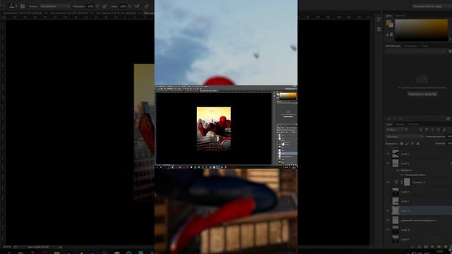 Сделал РЕМЕЙК постера The Amazing Spider-Man Game 2012 #shorts смотреть онлайн