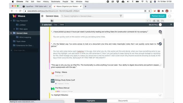 Highlight & Annotate Text on WEBSITES with Weava - Paperless X смотреть онлайн
