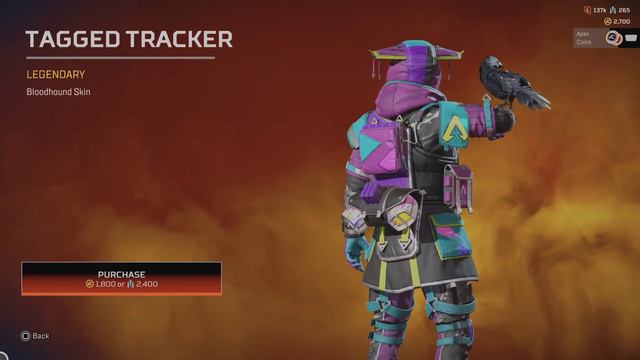 Bloodhound Tagged Tracker APEX LEGENDS Tagged Tracker Bloodhound Skin | Apex Tagged Tracker Skins смотреть онлайн