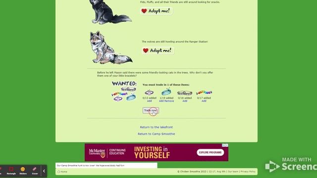 Camp Smoothie! 2023 Summer Event, Chicken Smoothie смотреть онлайн