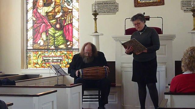 Ann Evans and Steve Mitchell at the Priestley Chapel 3 April 2011 смотреть онлайн