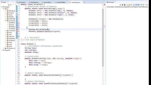 workspace Java project1 src Arrays ArrayTest java Eclipse SDK 2020 04 10 14 00 20 смотреть онлайн