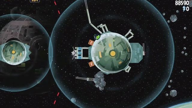 Angry Birds Star Wars 6-14 Death Star 2 Walkthrough 3 Stars смотреть онлайн