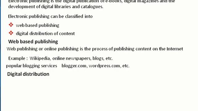 +2Computer Application (Humanities) Chapter 1 Introduction to Publishing Part 4 смотреть онлайн