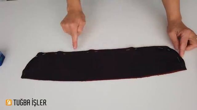 Very Easy Round Poncho Cutting and Sewing (Many Sewing Tips) | Tuğba İşler смотреть онлайн