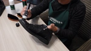 Правильная чистка обуви