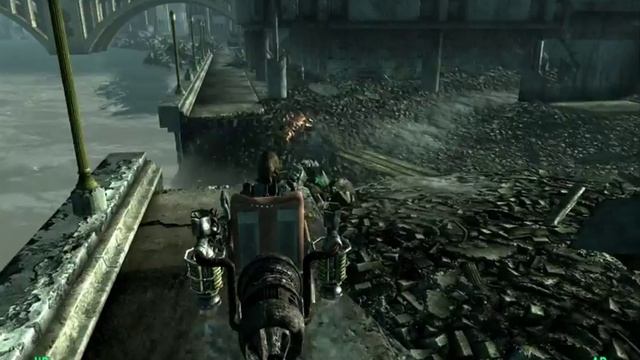 Fallout 3 Hoverchair 0.4 - Weapons Demo смотреть онлайн