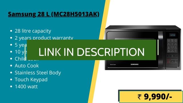 Best Convection Microwave Oven in India under 10000 | Microwave Oven 2021 смотреть онлайн