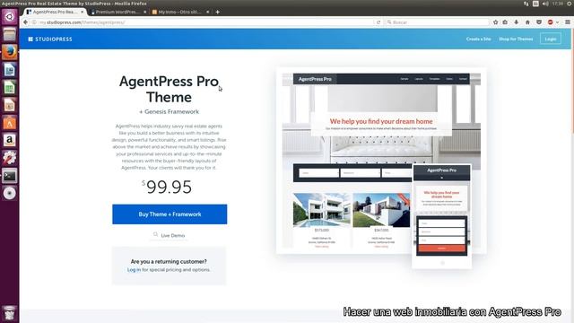 Hacer una web inmobiliaria con WordPress y AgentPress Pro смотреть онлайн