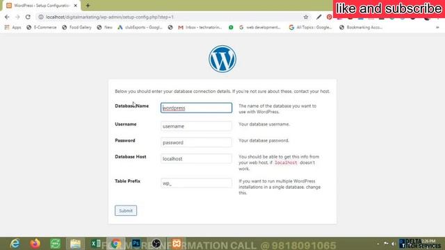 How to install wordpress on localhost PC 2021 - Delta Tech Services смотреть онлайн