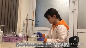 Эксперимент по определению аскорбиновой кислоты в растворе методом йодометрии