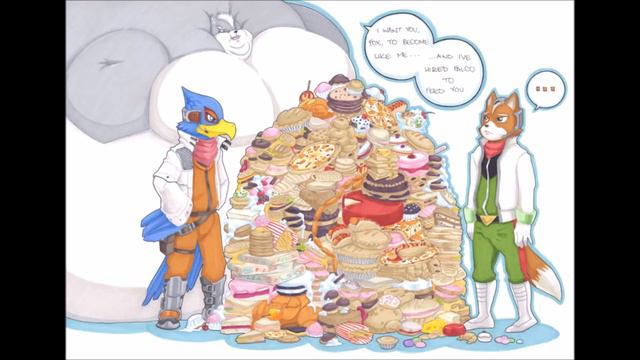 Fat Star Fox Weight Gain Comic.