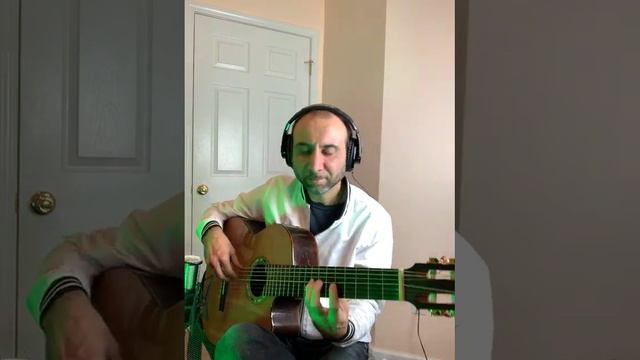 Час настал - Вадим Колпаков семиструнная гитара cover. Вокал - Лезгин Белаш