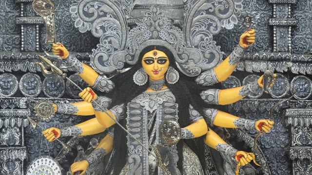 Mata Durga Aarti | Jai Ambe Gauri | TriyamVedam #bhajan #aarti #bhaktisongs #bhakti смотреть онлайн