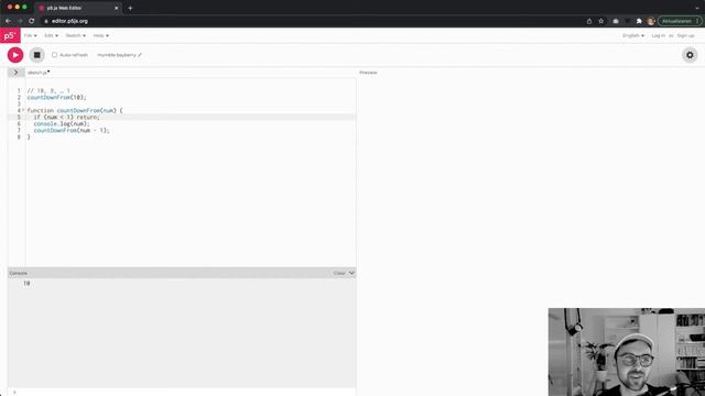 Recursion explained for Creative Coding with p5.js – Part 1 смотреть онлайн