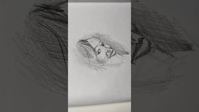 #portrait drawing #painting #art #cute pencil stroke #sketch #face sketch #female sketch смотреть онлайн