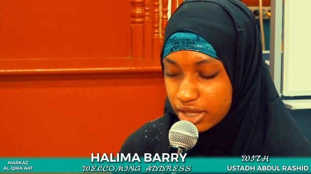 QUR'AN GRADUATION CEREMONY WITH USTADH ABDUL RASHID || OPEN ADDRESS BY HALIMA BARRY смотреть онлайн