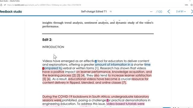 Human writing edited by ChatGPT versus Turnitin AI detection - does Turnitin detect AI paraphrase? смотреть онлайн
