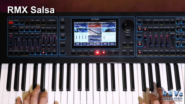 Ketron Event - New Style RMX SALSA - kEVs смотреть онлайн