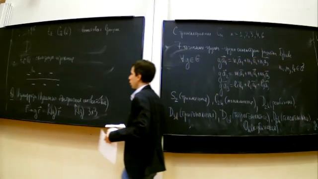 ФКС. Лекция 4. Введение в теорию групп и представлений групп смотреть онлайн