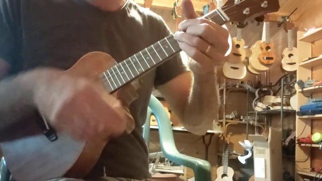 Ukulele concert jazz manouche caravellekitchen acacia chevalet collé смотреть онлайн