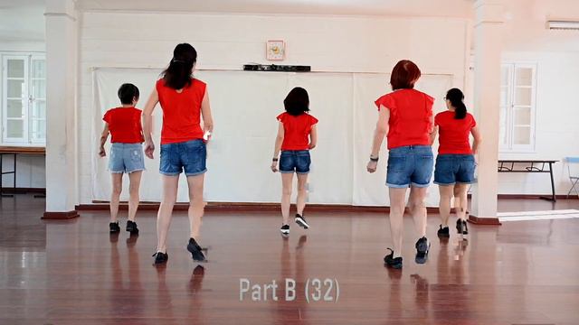 Here With You line dance (Dance & Teach) смотреть онлайн