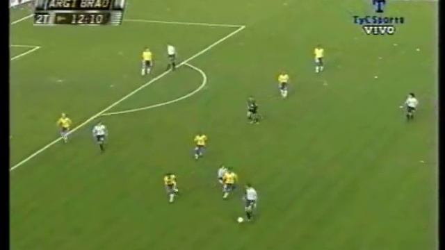 Fernando Redondo vs Brazil 1999 (Friendly) смотреть онлайн
