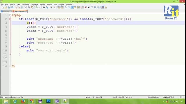 Lesson 7 part 2: PHP Form with isset смотреть онлайн