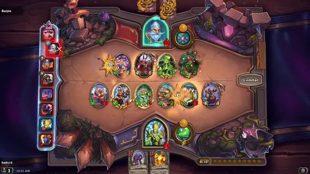 Hearthstone Battlegrounds: Omu 2nd place//Murlocs😁😁😁 смотреть онлайн