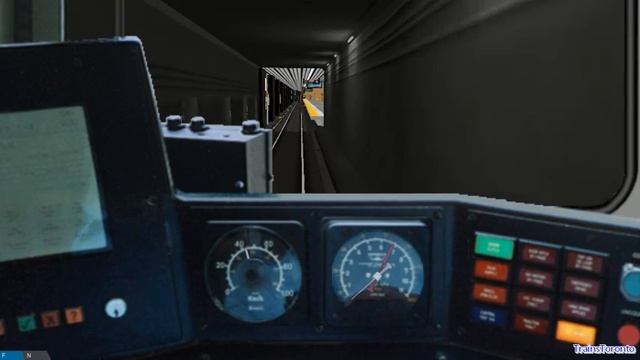 OpenBVE Union-King (Eastbound) смотреть онлайн