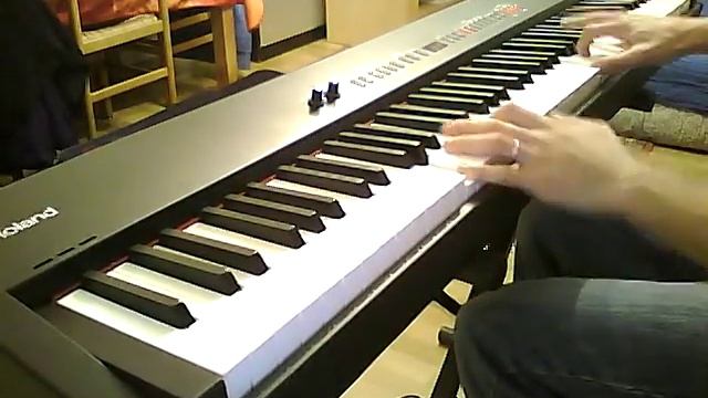 Zombie - The Cranberries (piano cover) смотреть онлайн