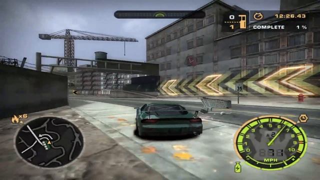 React Team Sessions (Battle Machine) Mazda RX7 Customization and Gameplay NFS Most Wanted Hard+ Mod смотреть онлайн