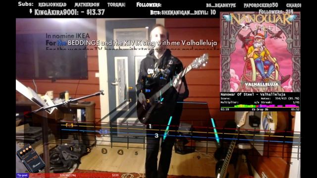 [Rocksmith 2014][Rhythm] Nanowar of Steel - Valhallelujah [91.5%] смотреть онлайн
