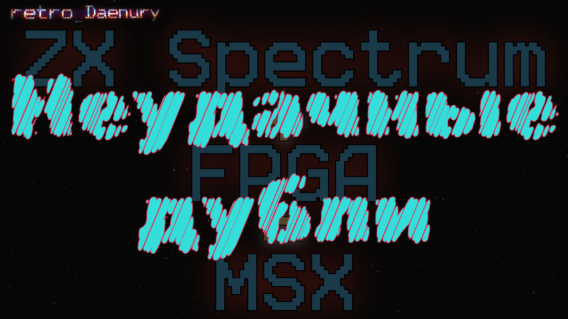Неудачные дубли (ZX+FPGA=MSX)