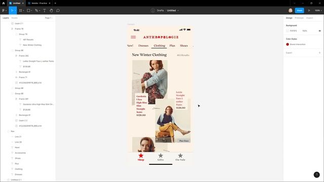 1 Minute Figma Tutorial - (Intermediate) Color Styles смотреть онлайн