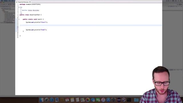 Java - Assertions in der Praxis (Exceptions und Assertions - Teil 14/14) смотреть онлайн
