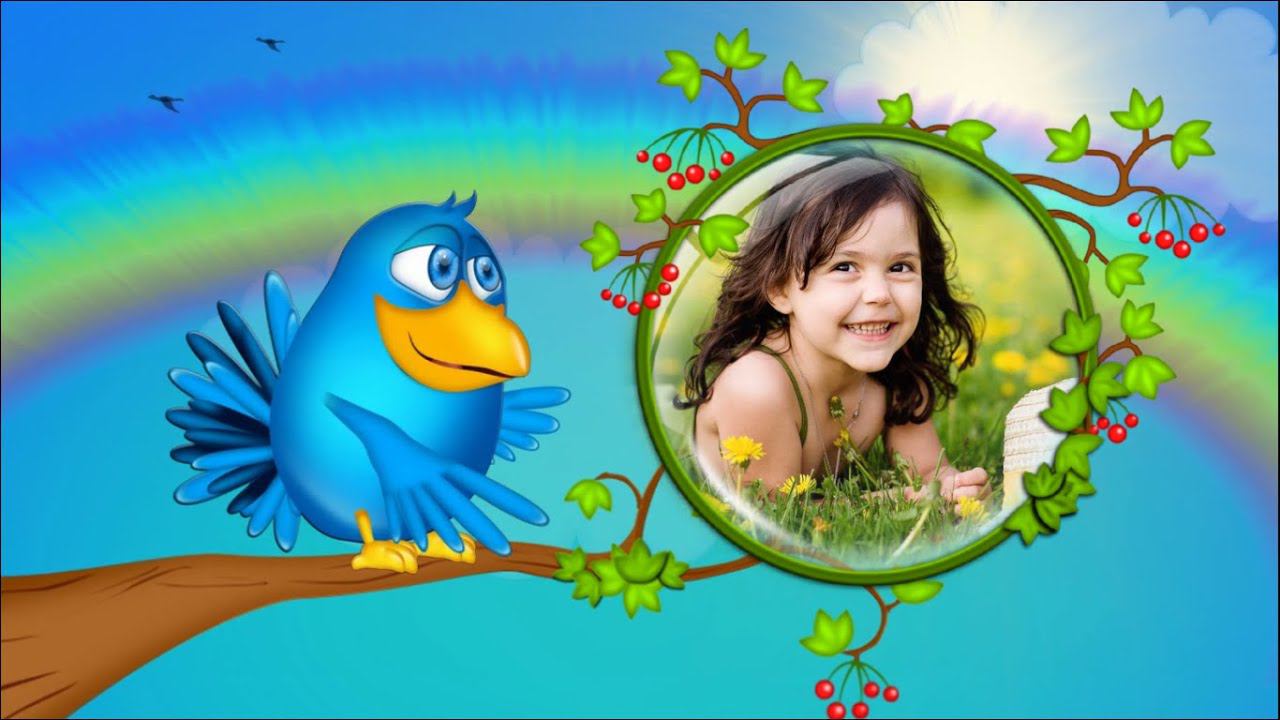 Веселые птички - комплект шаблонов смотреть онлайн