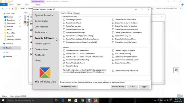 Windows 10 Auto Update Disable смотреть онлайн