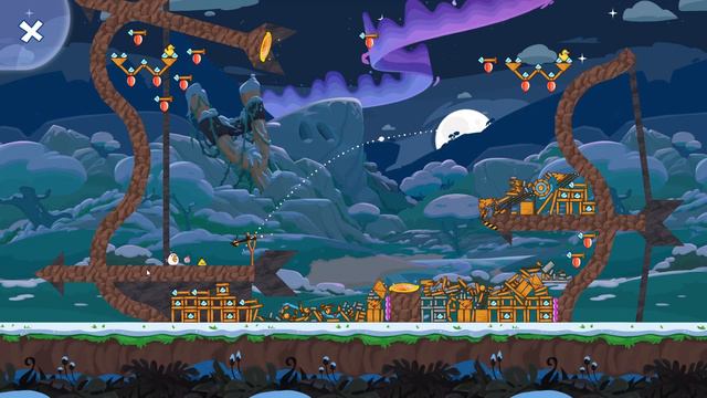 Angry Birds Friends Level 4 Tournament 1347 three stars NO POWER-UP walkthrough 2024-01-25 смотреть онлайн