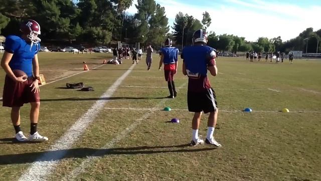 QB training QB Drills w Game Film Mt SAC Coach Ryan O'Hara смотреть онлайн