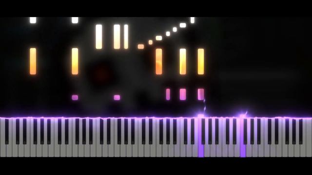 MDK - Press Start (Geometry Dash Sub Zero lvl 1) | Piano Tutorial смотреть онлайн