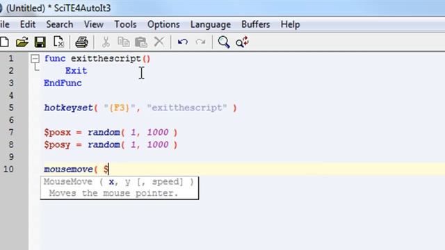 Autoit - how to use random and mousemove func and how to make a random mousemover movie 2 смотреть онлайн