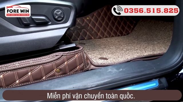 Fore- Win lắp đặt thảm lót sàn trên xe AUDI Q7 - ĐẸP MÊ LY смотреть онлайн