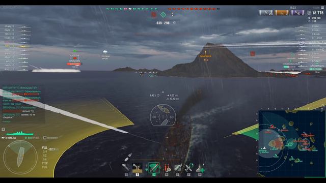 ► ОПЯТЬ ЗАНЕРФИЛИ?! ► КРЕЙСЕР VENEZIA World of Warships смотреть онлайн