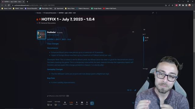 They FINALLY Nerfed Blood Lance... And It's a Good Thing! | Crazy Bug Crashing the Servers Diablo 4 смотреть онлайн