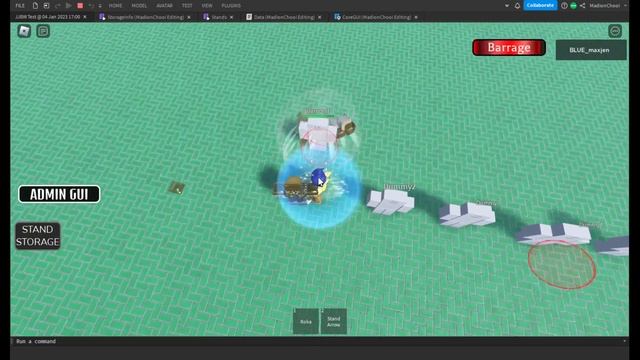 Roblox Studio STAND STORAGE смотреть онлайн