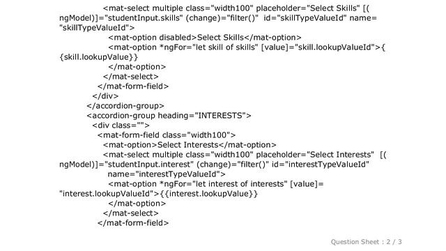 HTML : Hide checkbox from angular mat-select in case of multiple select? смотреть онлайн