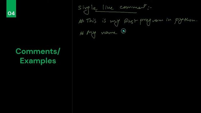Python Comments in Hindi/Urdu | Single & Multiple line comments | Lecture 04 смотреть онлайн